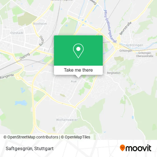 Карта Saftgesgrün