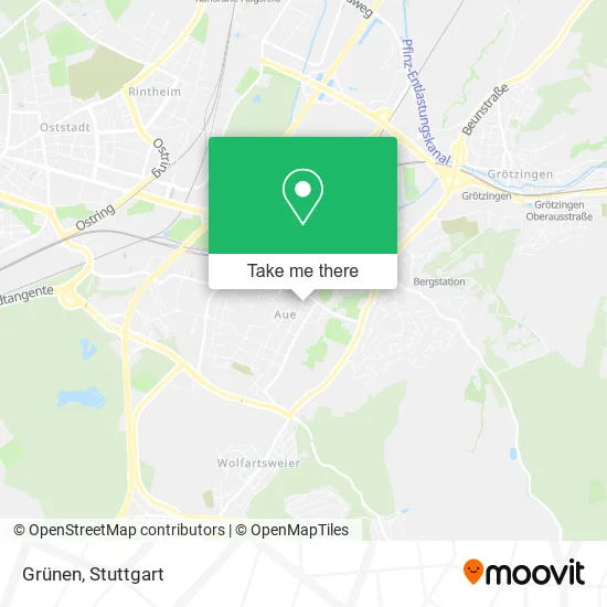 Карта Grünen