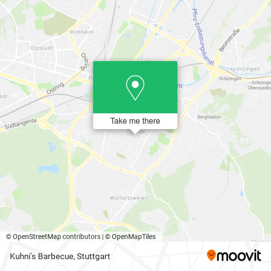 Карта Kuhni's Barbecue