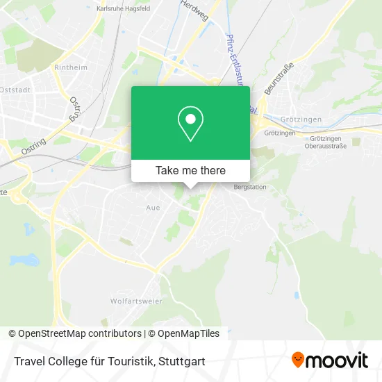 Карта Travel College für Touristik