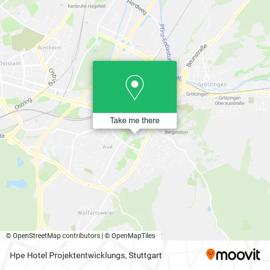 Карта Hpe Hotel Projektentwicklungs