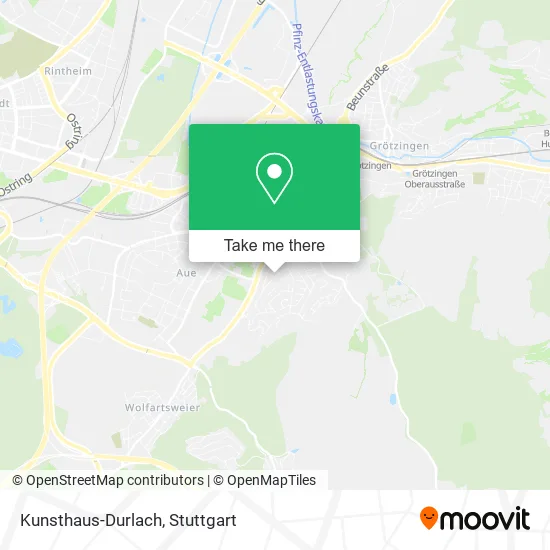 Карта Kunsthaus-Durlach