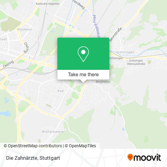 Карта Die Zahnärzte