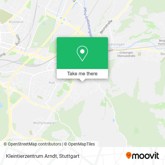 Kleintierzentrum Arndt map