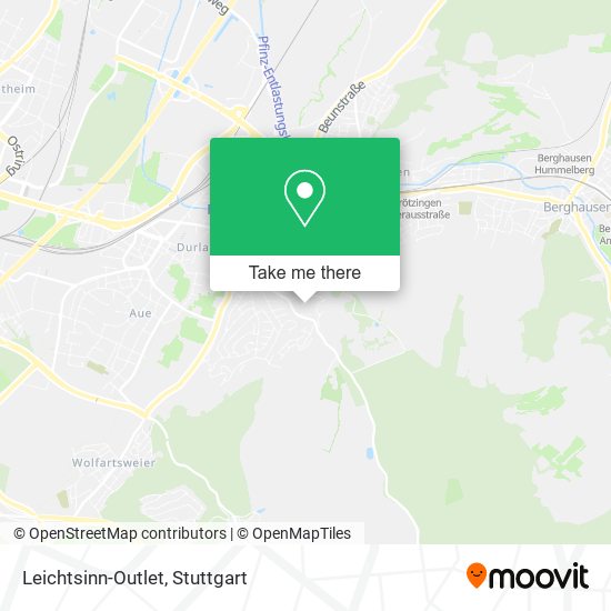 Карта Leichtsinn-Outlet