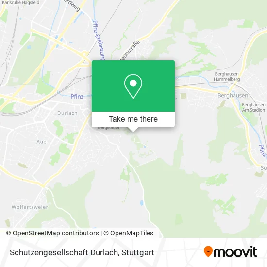 Карта Schützengesellschaft Durlach