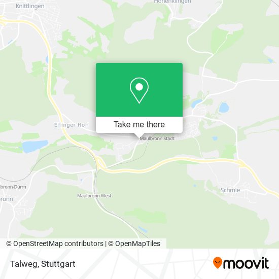 Talweg map