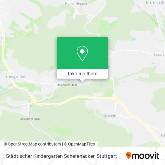 Карта Städtischer Kindergarten Schefenacker
