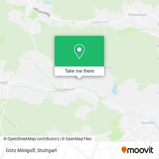 Карта Götz Minigolf