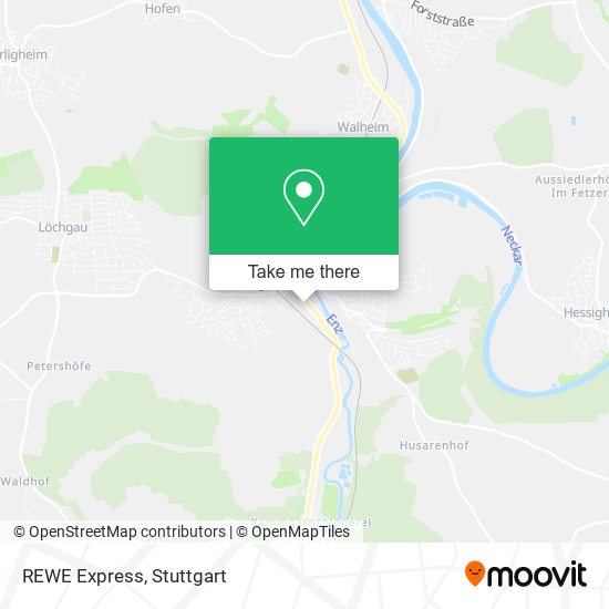 Карта REWE Express