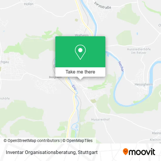 Карта Inventar Organisationsberatung