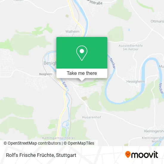 Карта Rolf's Frische Früchte