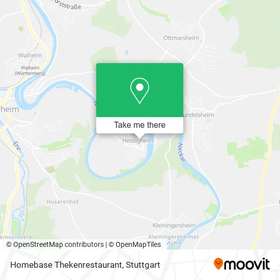 Homebase Thekenrestaurant map