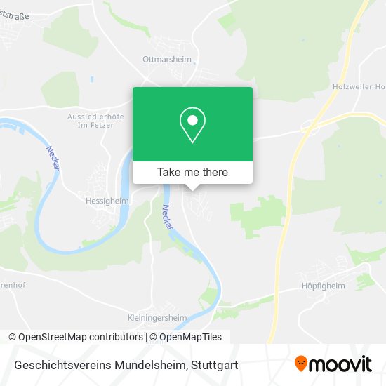 Geschichtsvereins Mundelsheim map