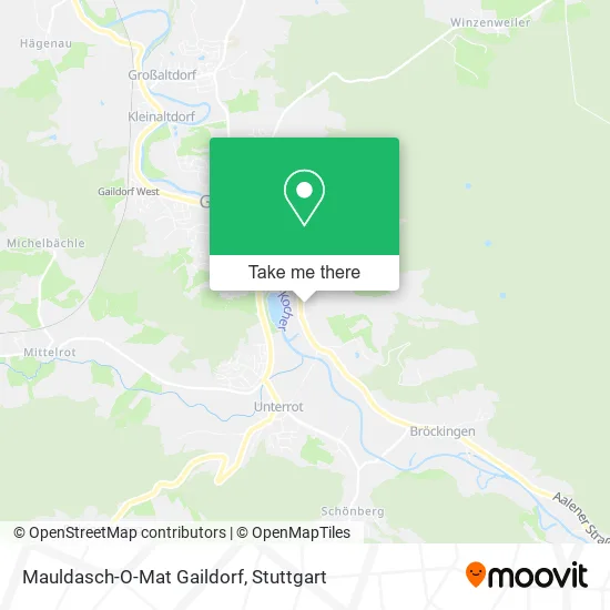 Карта Mauldasch-O-Mat Gaildorf