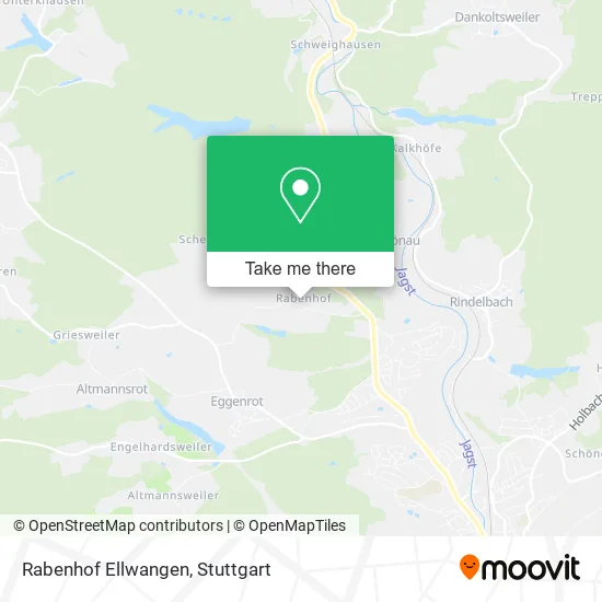Карта Rabenhof Ellwangen
