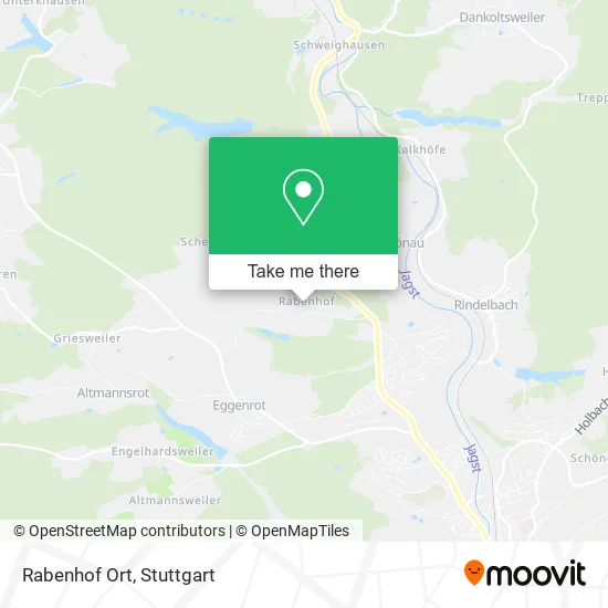 Карта Rabenhof Ort