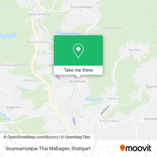 Карта Sounsamunpai Thai Maßagen