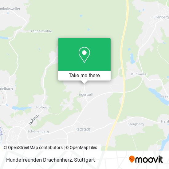 Hundefreunden Drachenherz map