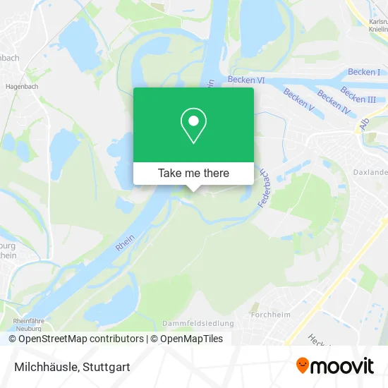 Карта Milchhäusle