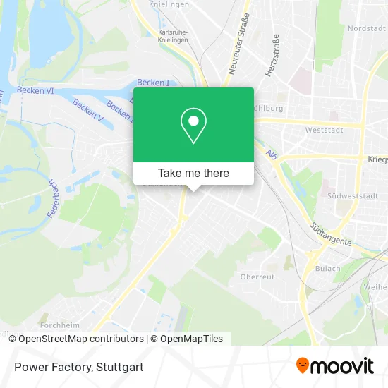 Карта Power Factory