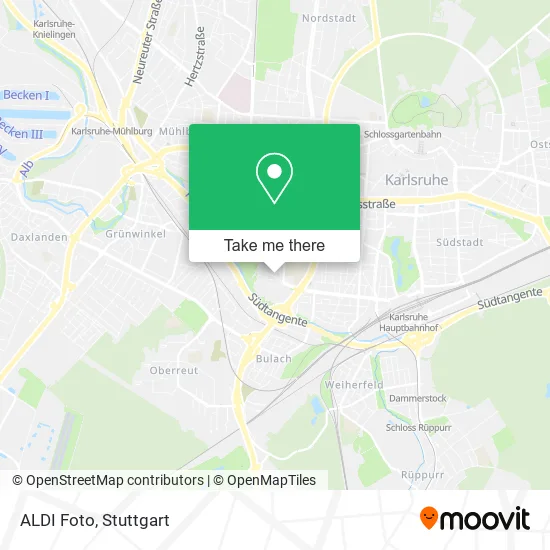 Карта ALDI Foto