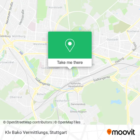 Карта Klv Bako Vermittlungs