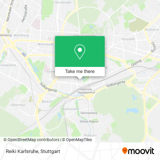Карта Reiki Karlsruhe