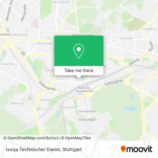 Карта Isoqa Technischer Dienst