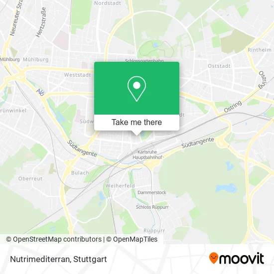 Карта Nutrimediterran