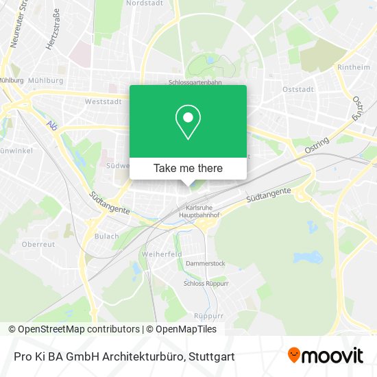Pro Ki BA GmbH Architekturbüro map