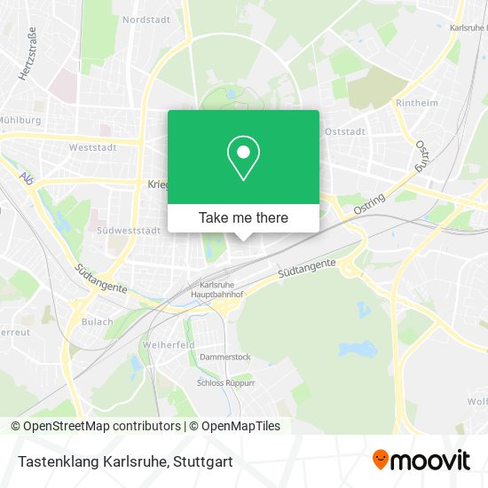 Карта Tastenklang Karlsruhe