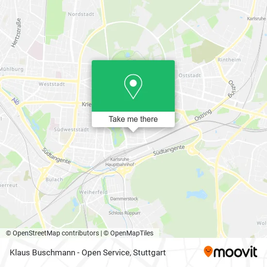Карта Klaus Buschmann - Open Service