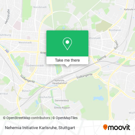 Карта Nehemia Initiative Karlsruhe