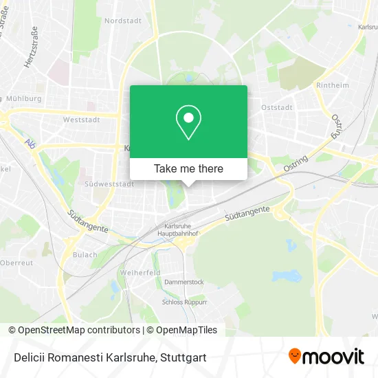 Карта Delicii Romanesti Karlsruhe
