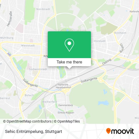 Sehic Entrümpelung map