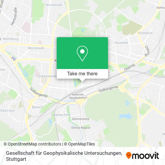 Gesellschaft für Geophysikalische Untersuchungen map