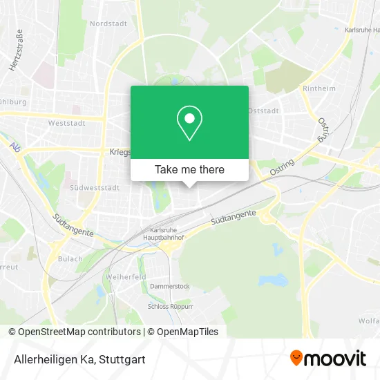 Карта Allerheiligen Ka