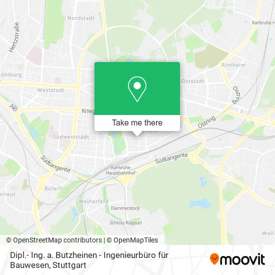 Карта Dipl.- Ing. a. Butzheinen - Ingenieurbüro für Bauwesen