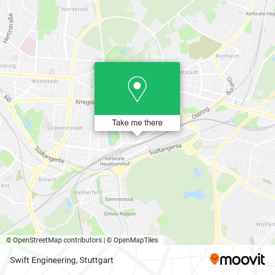 Swift Engineering map