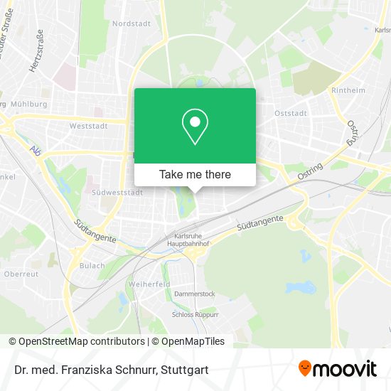 Dr. med. Franziska Schnurr map
