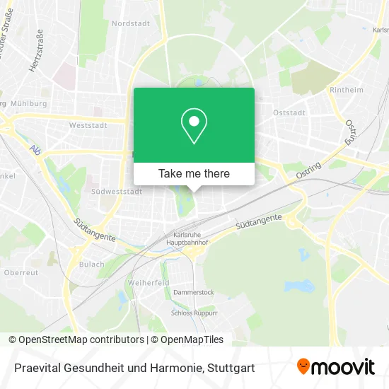 Карта Praevital Gesundheit und Harmonie