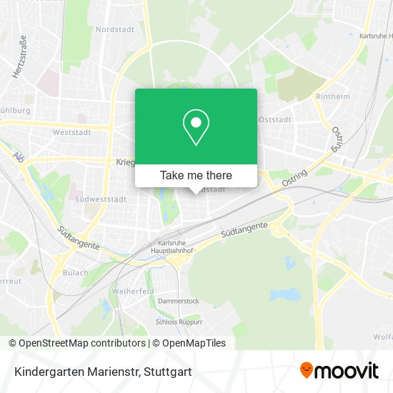 Kindergarten Marienstr map