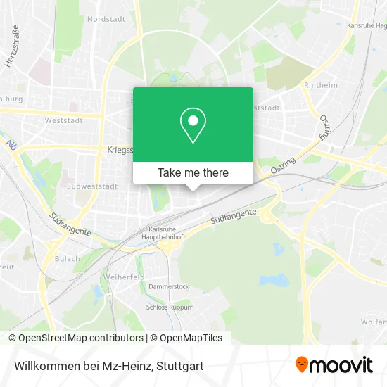 Карта Willkommen bei Mz-Heinz