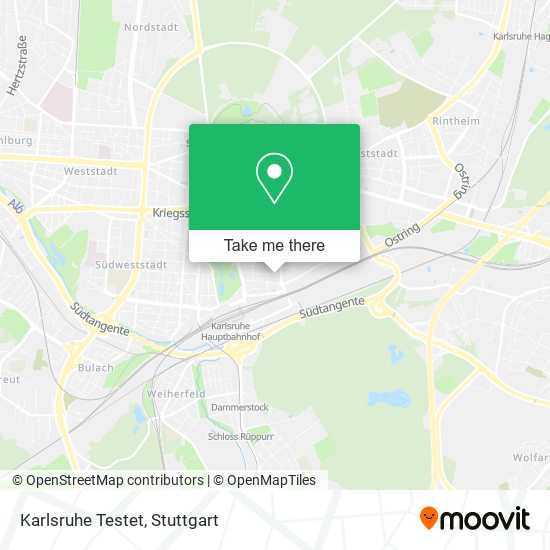 Карта Karlsruhe Testet
