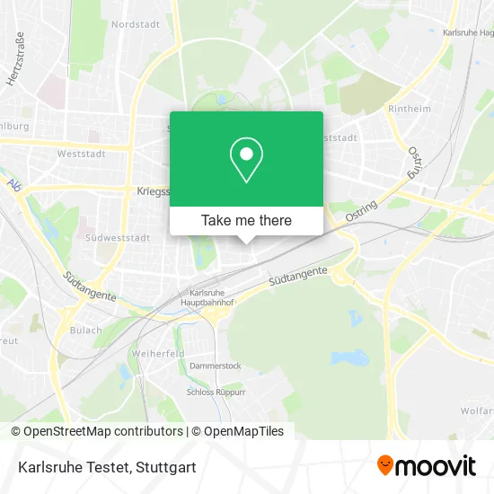 Карта Karlsruhe Testet
