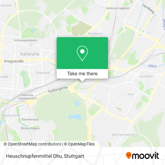 Карта Heuschnupfenmittel Dhu