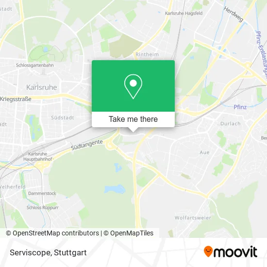 Карта Serviscope