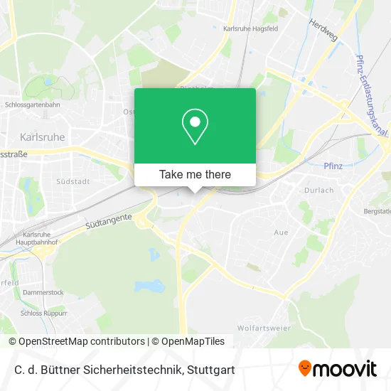 C. d. Büttner Sicherheitstechnik map