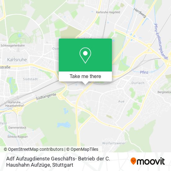 Adf Aufzugdienste Geschäfts- Betrieb der C. Haushahn Aufzüge map